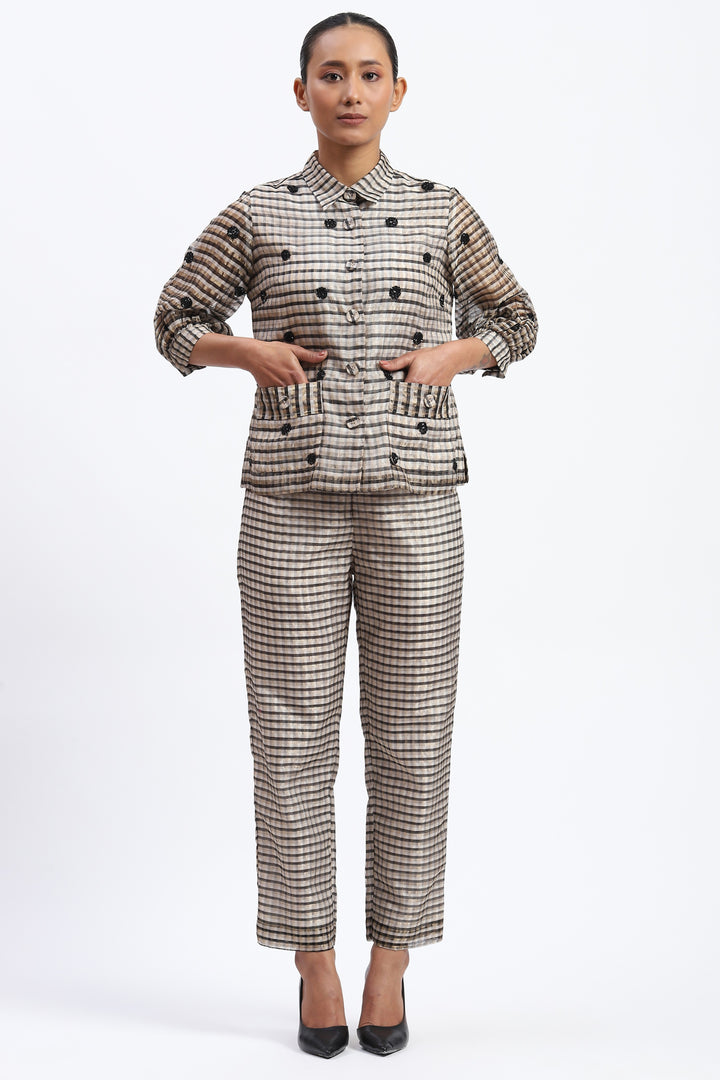 Neutral Maheshwar Shirt