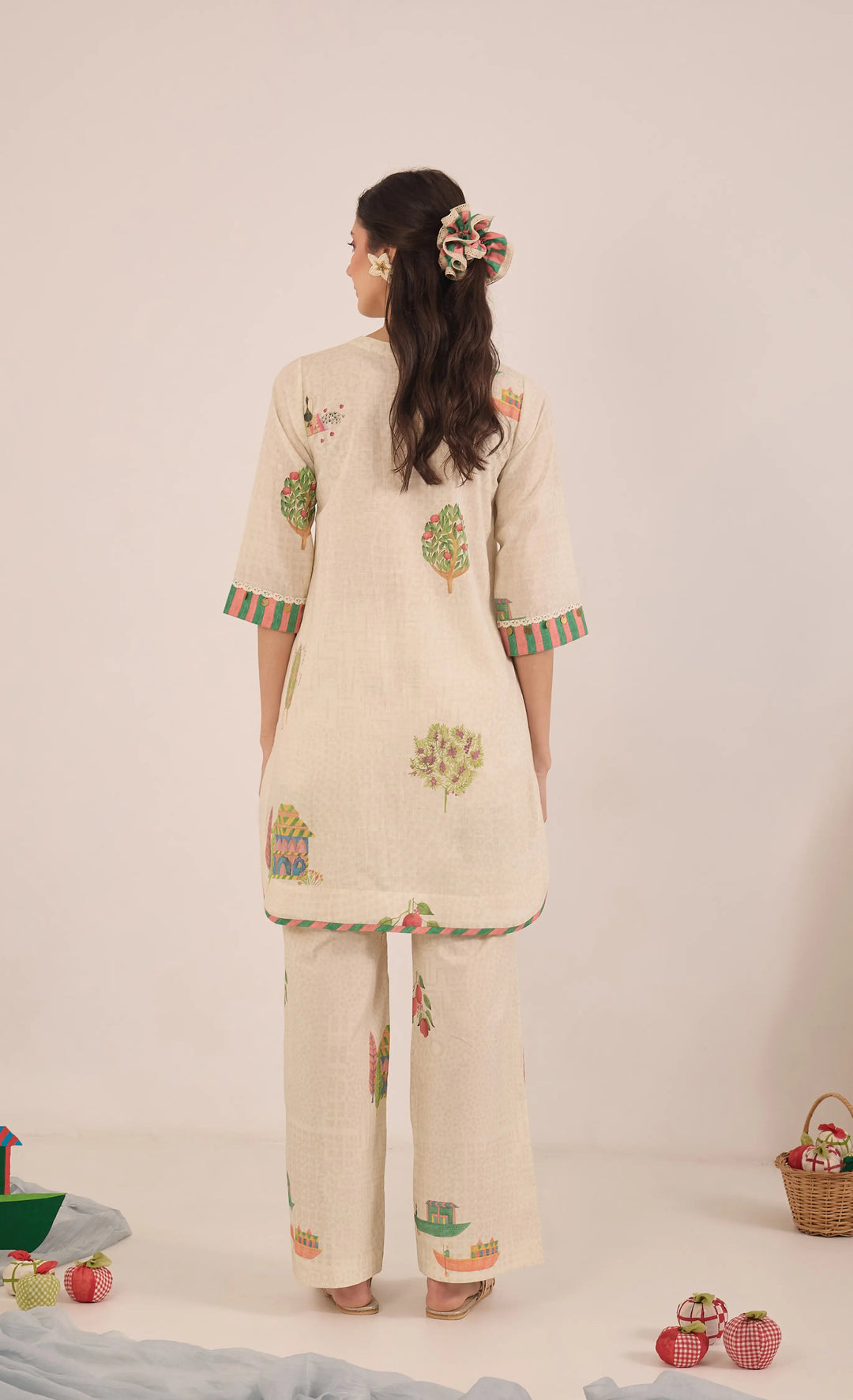 Gulposh: Cotton Co-Ord Set