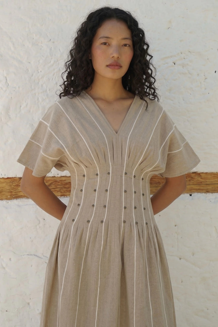 Sham Valley Dress – Sand