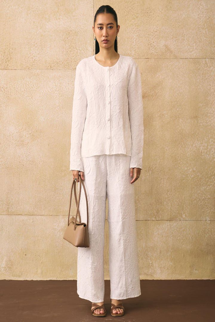 White Elnia Coord Set