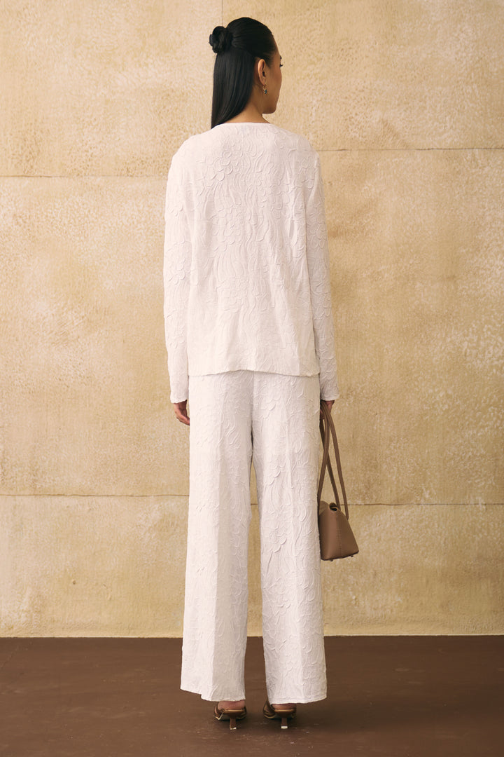 White Elnia Coord Set