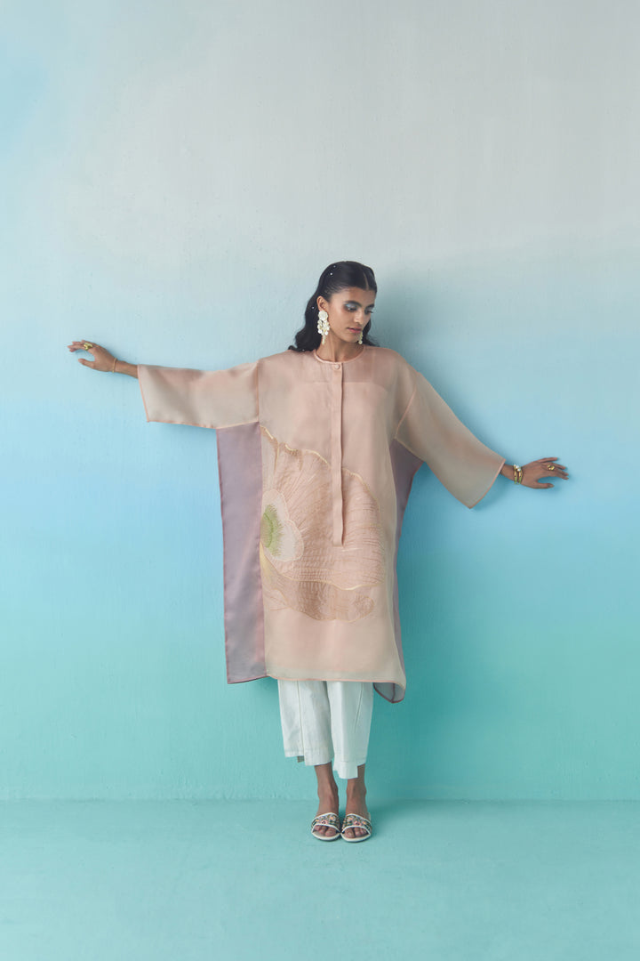 Peach Sorbet Anti-Fit Kurta