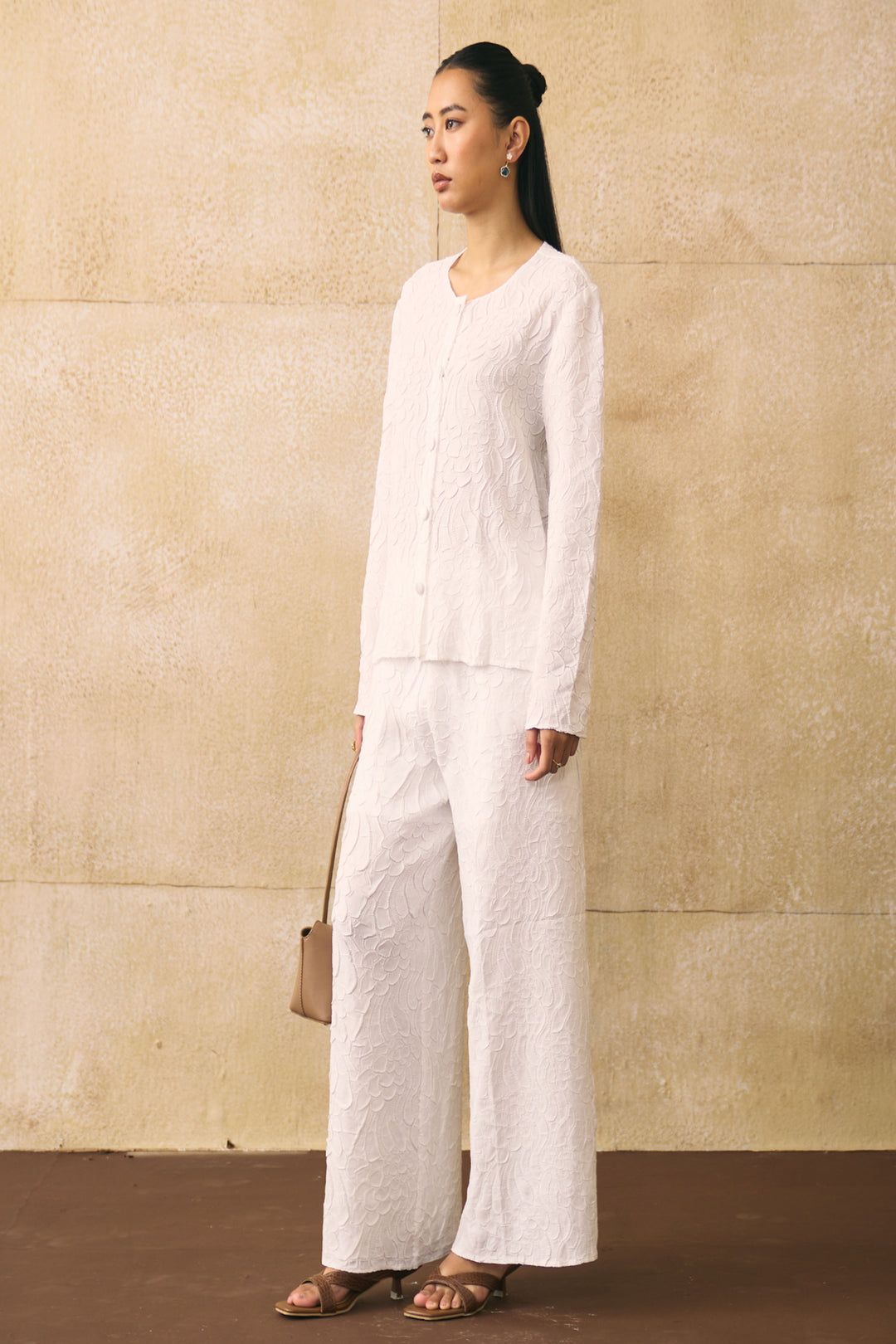 White Elnia Coord Set