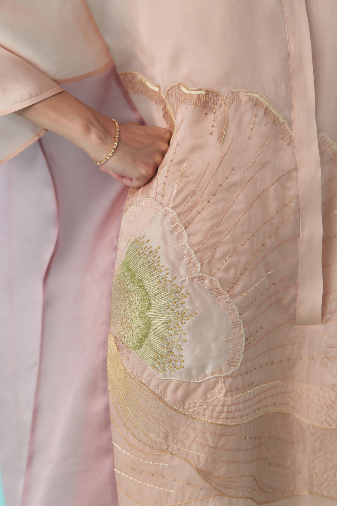 Peach Sorbet Anti-Fit Kurta