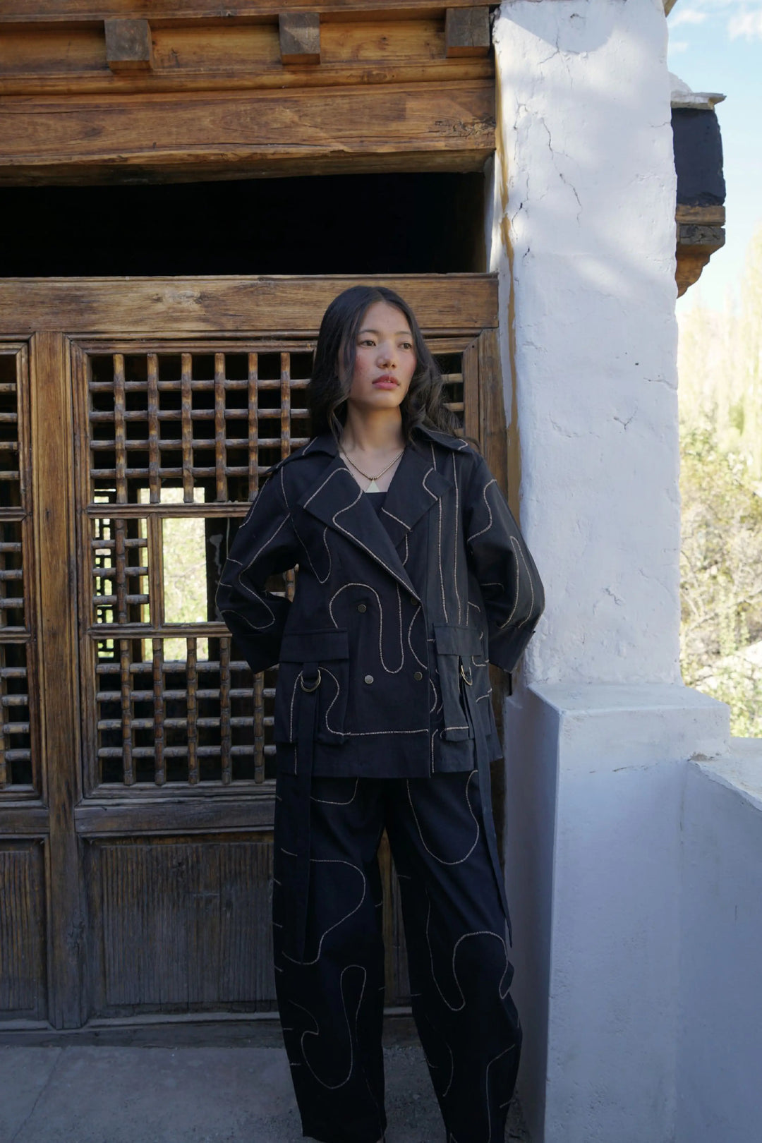 Diskit Corded Trousers – Noir