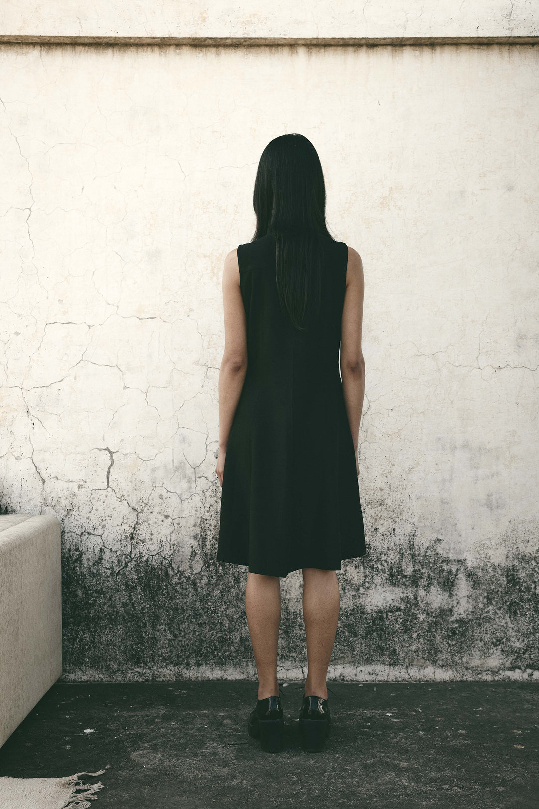 Trench dress - Black