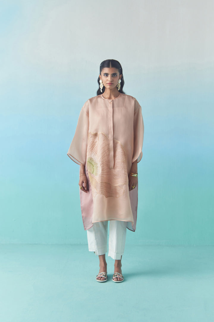 Peach Sorbet Anti-Fit Kurta