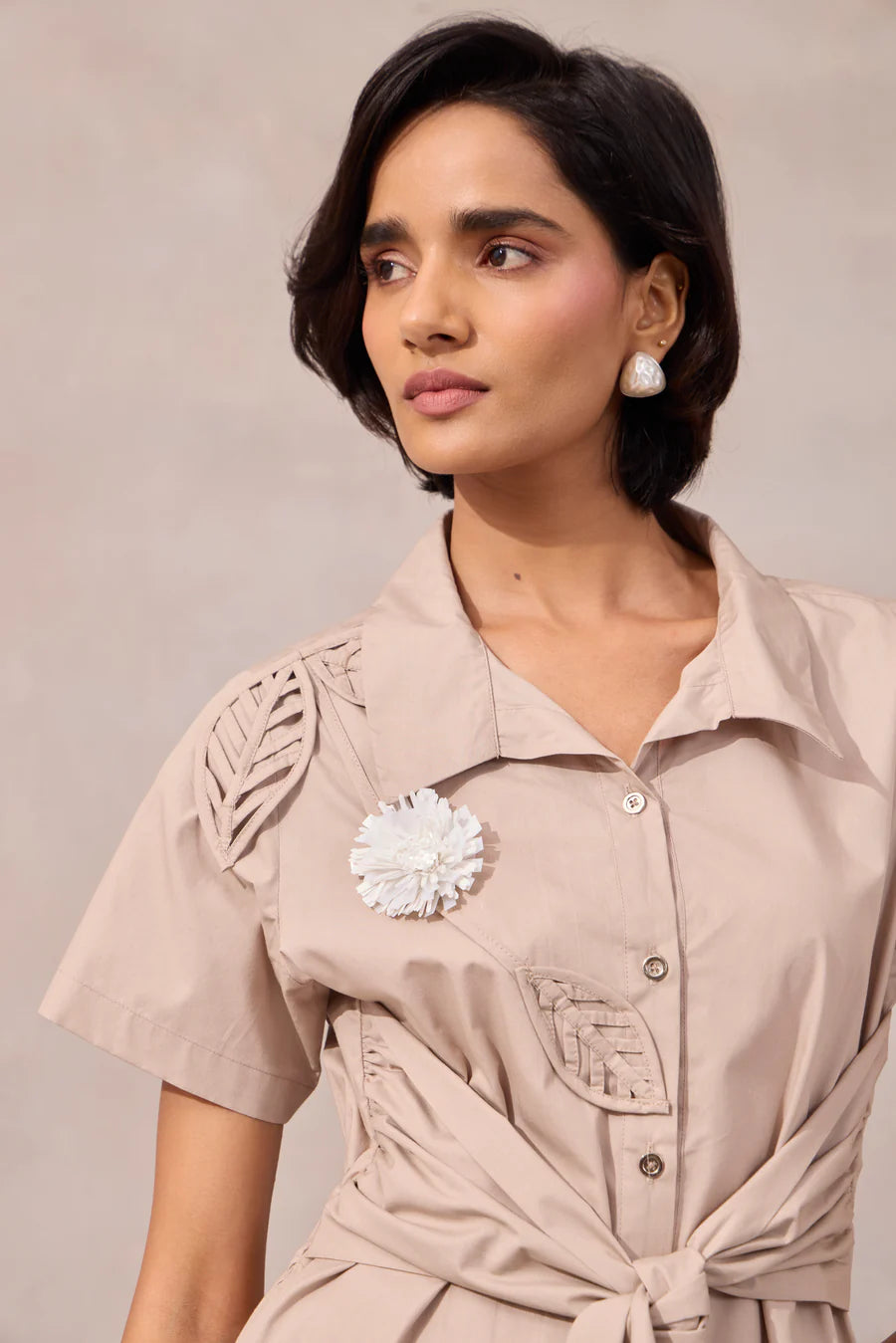 Annika Applique Dress