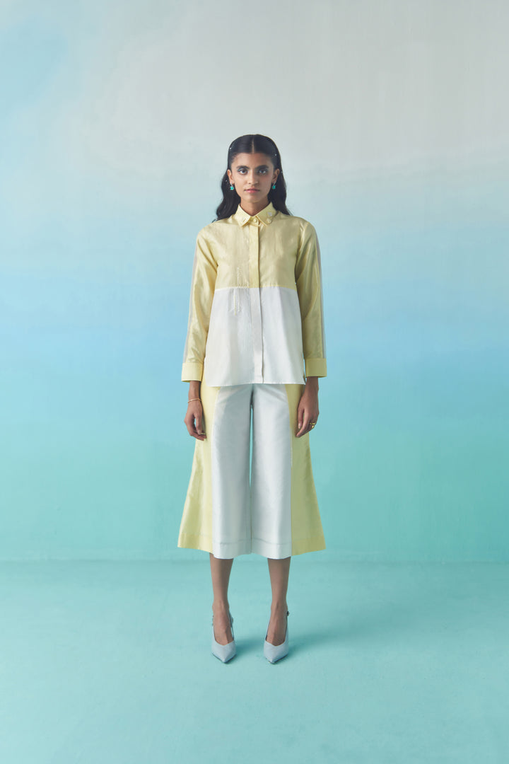 BUTTER IVORY PANELLED CO-ORDS