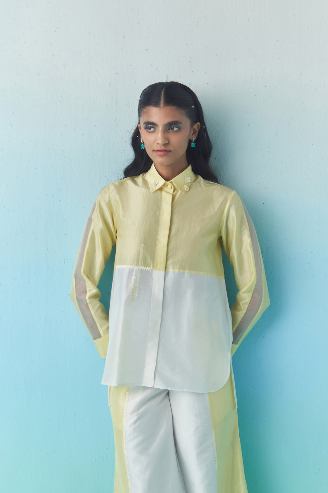 BUTTER IVORY PANELLED CO-ORDS