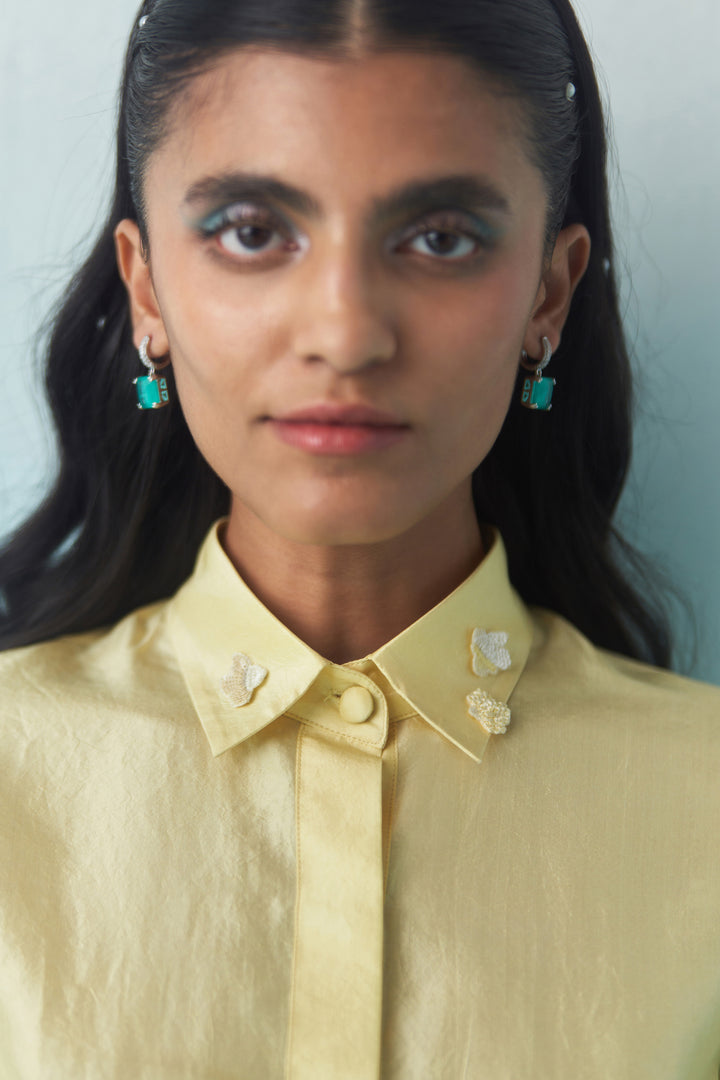 BUTTER IVORY PANELLED CO-ORDS