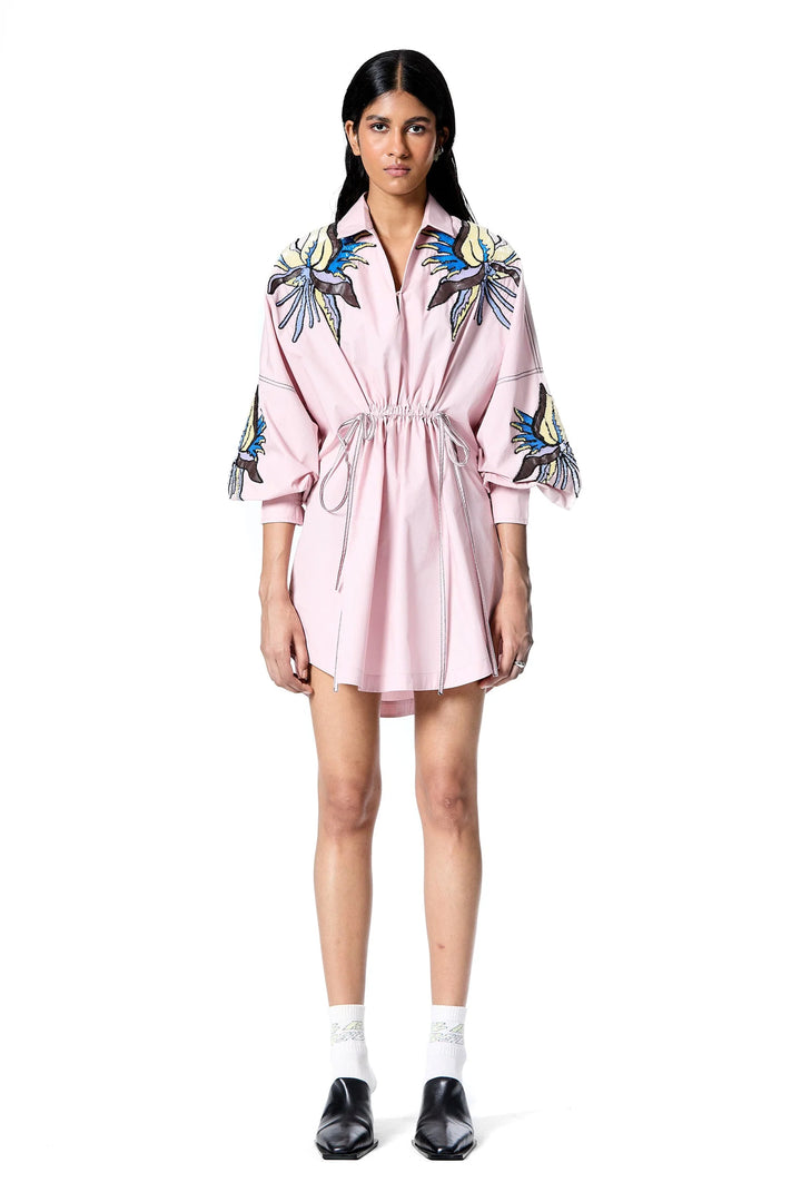 'Stellar Fern' Dress - Pink