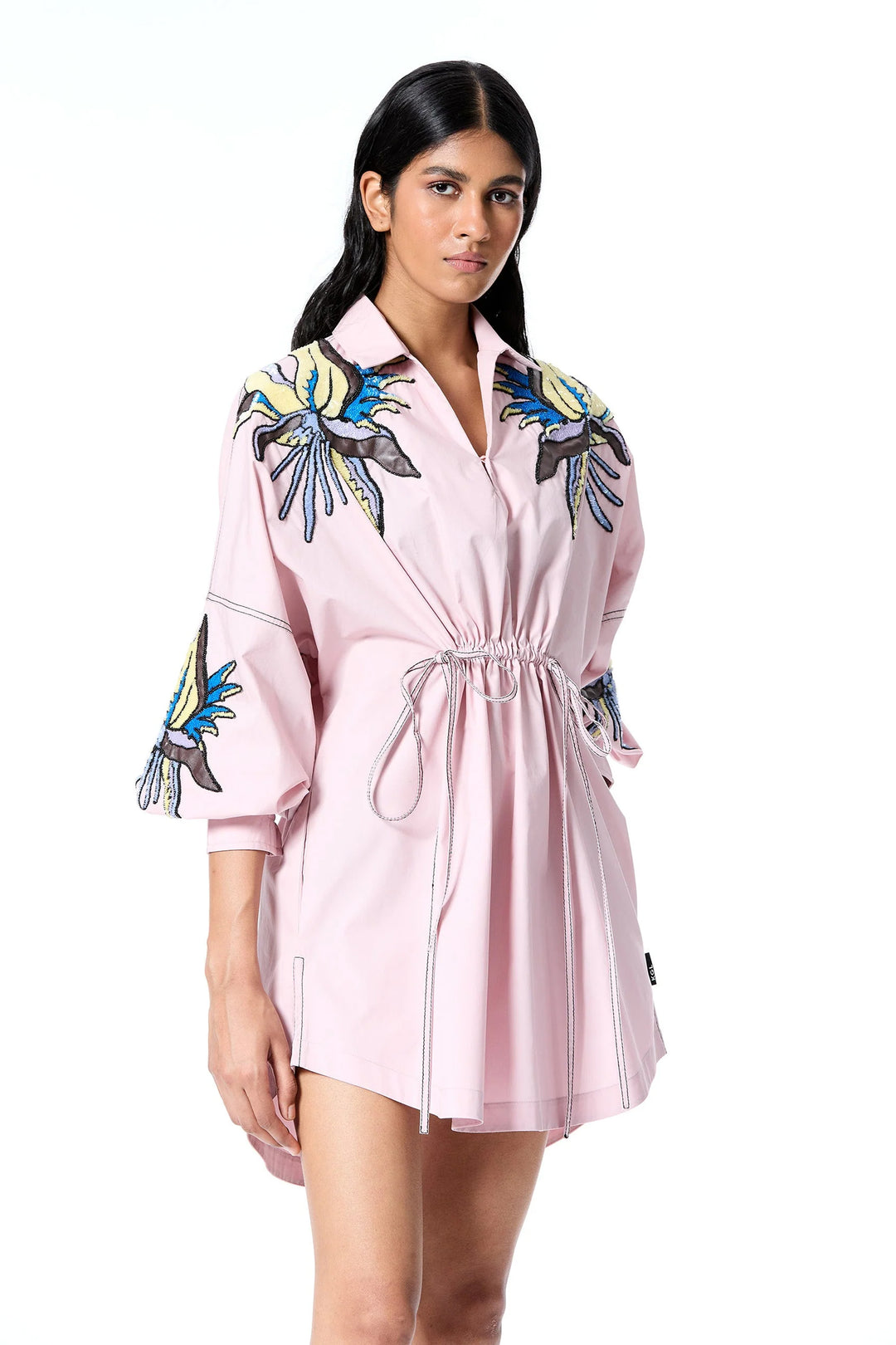 'Stellar Fern' Dress - Pink