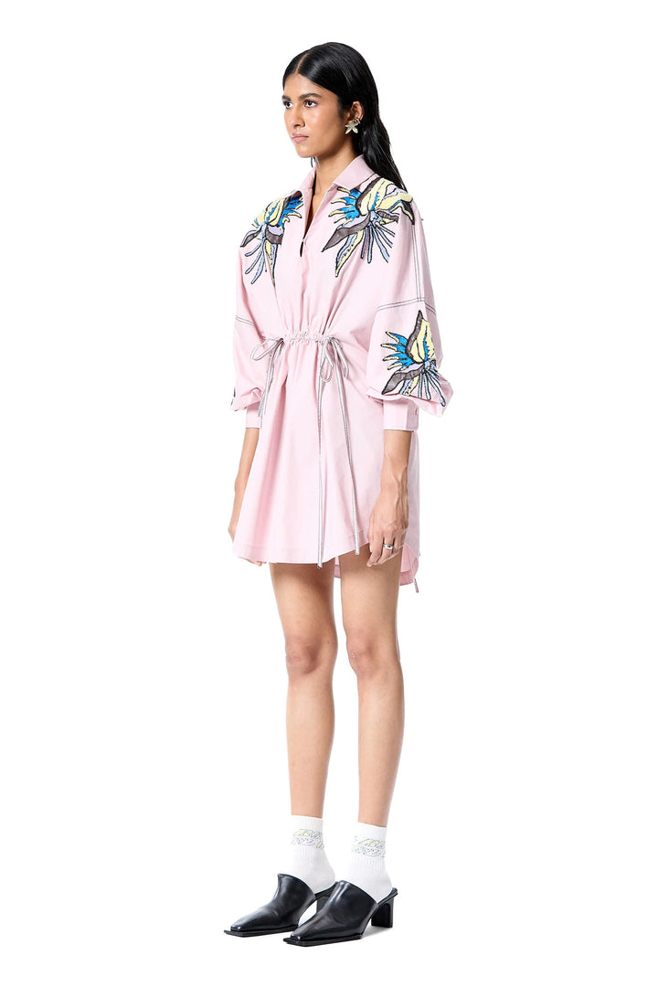 'Stellar Fern' Dress - Pink