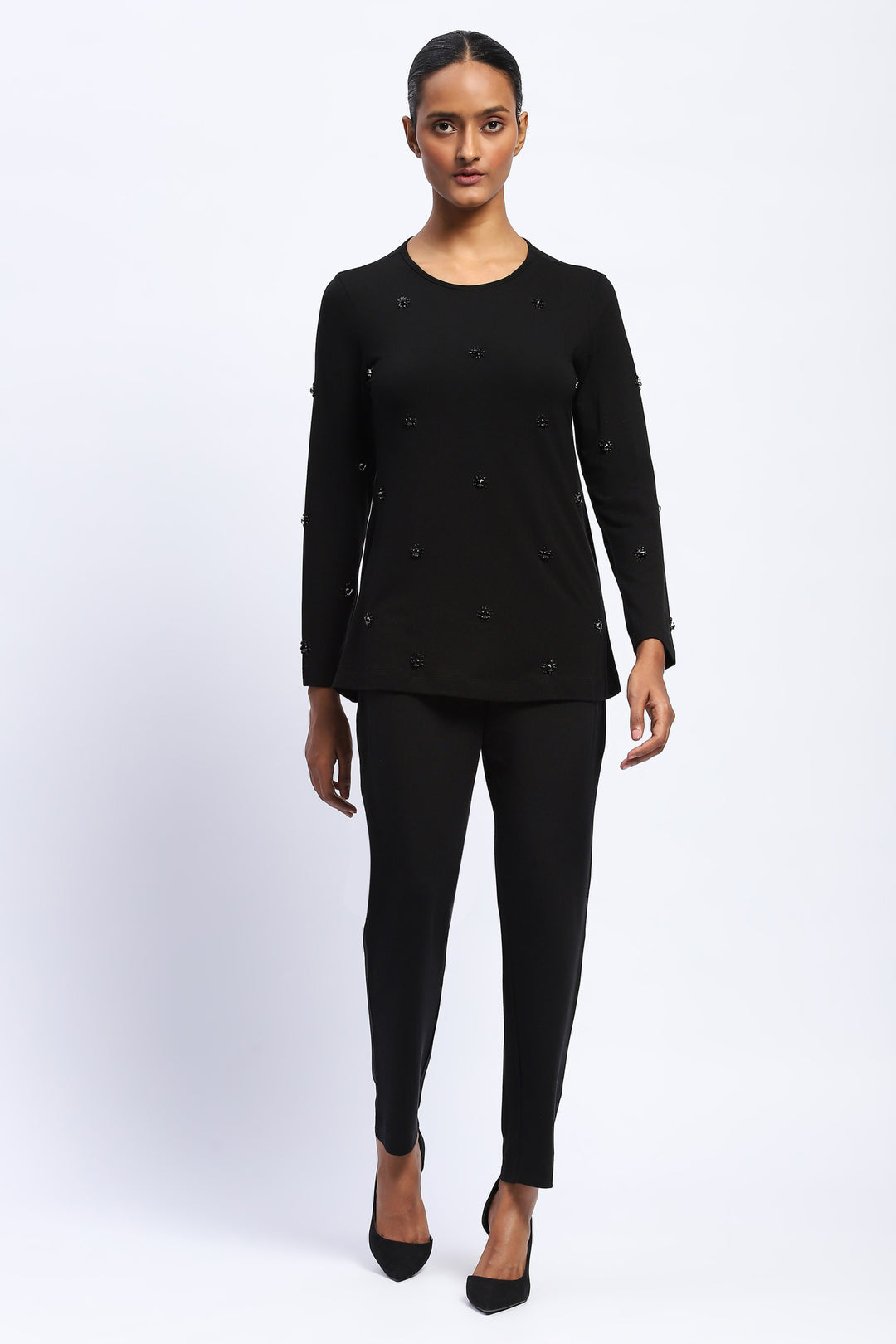 Stone Embellished Top