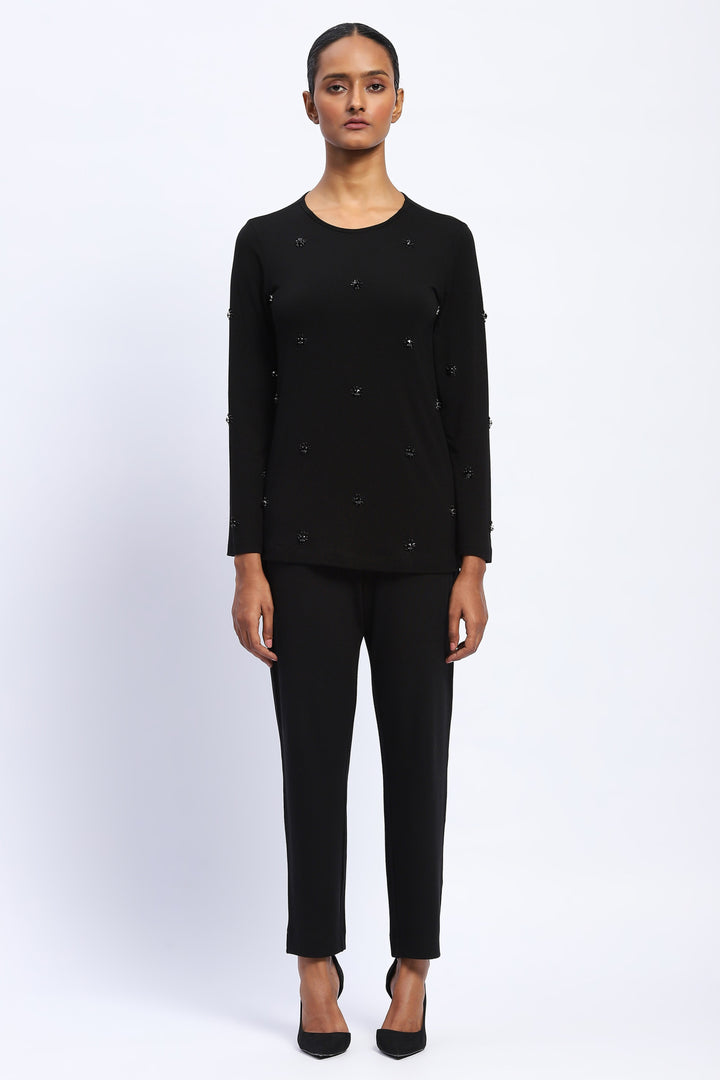 Stone Embellished Top