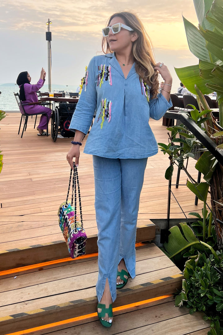 The Denim Daisy Coordinate - Pants
