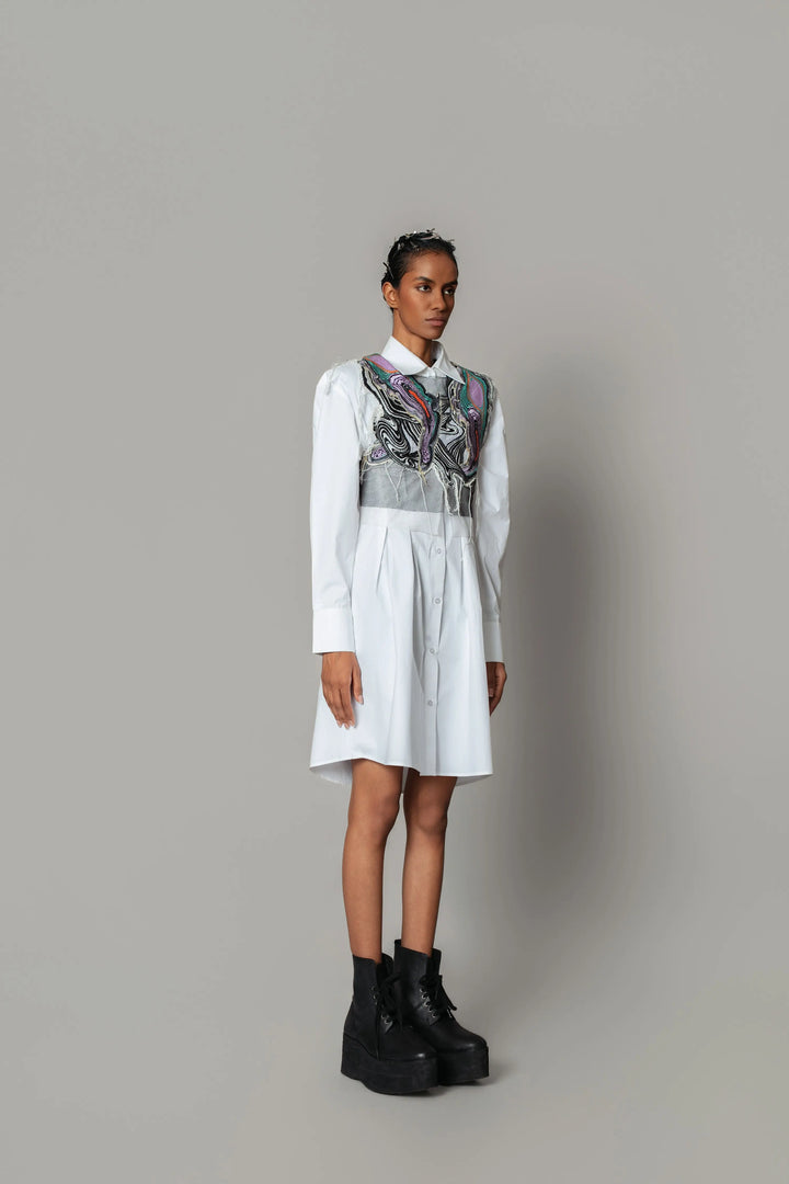 Marbel Shirt Dress