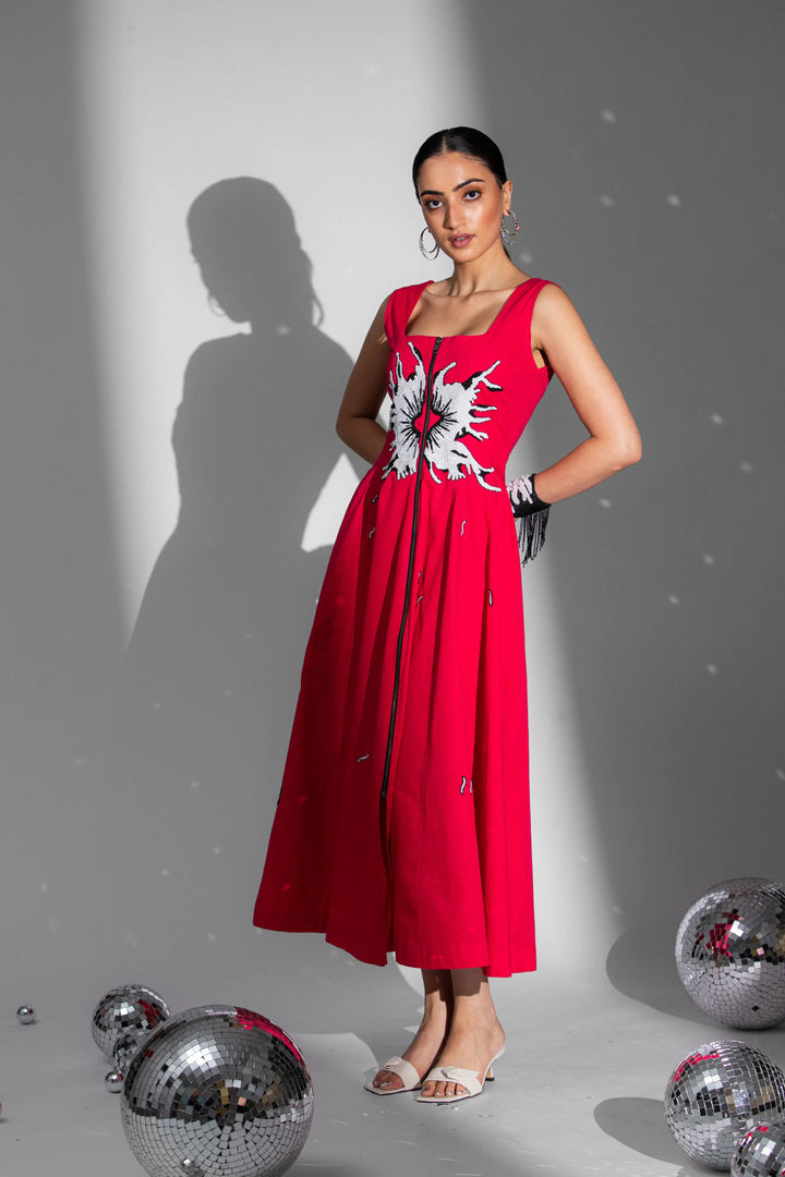 Asmira Red Dress