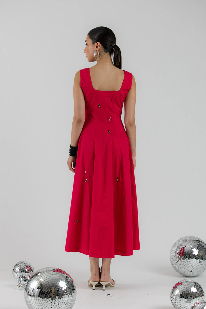 Asmira Red Dress