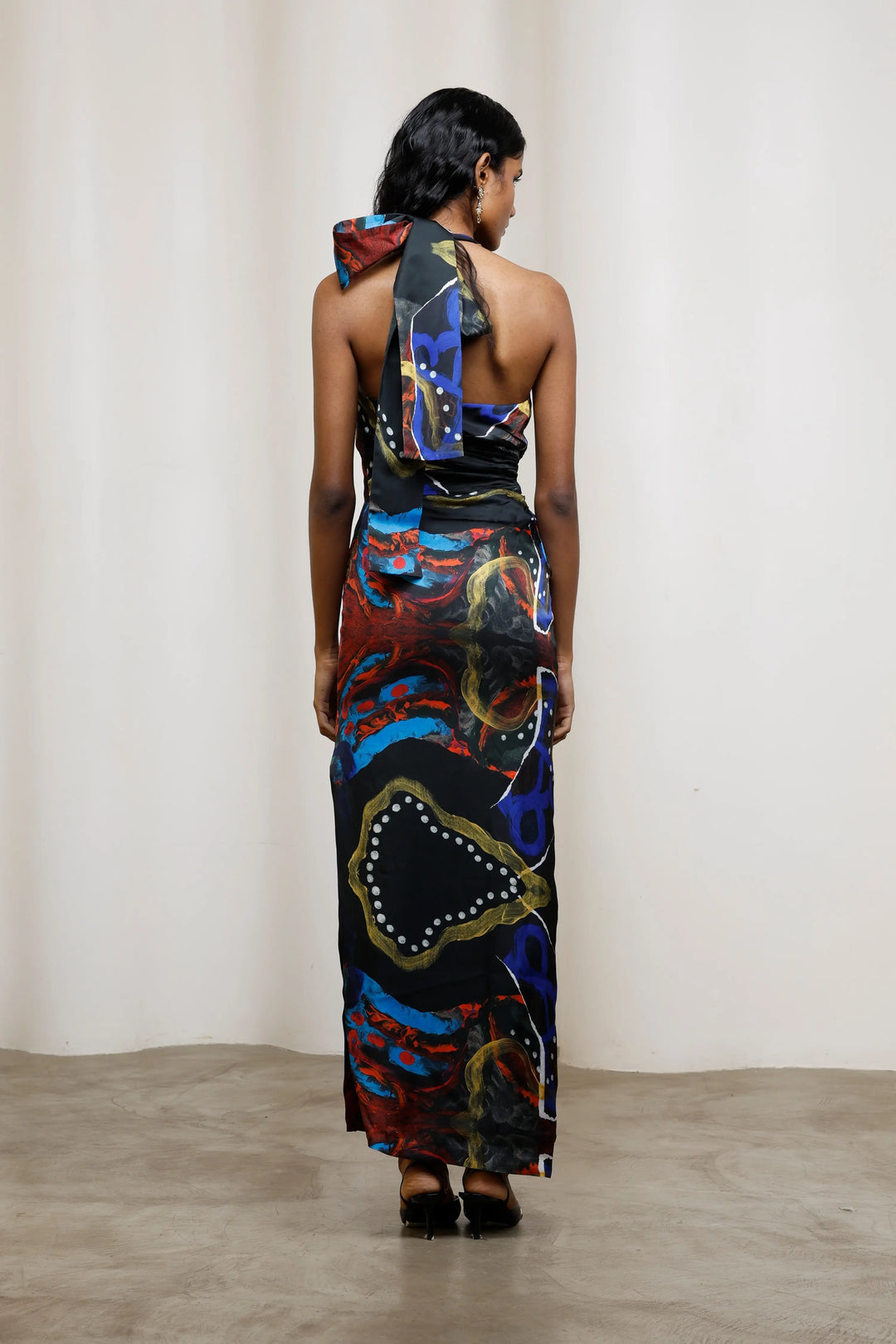 Saeri Tie-up Dress