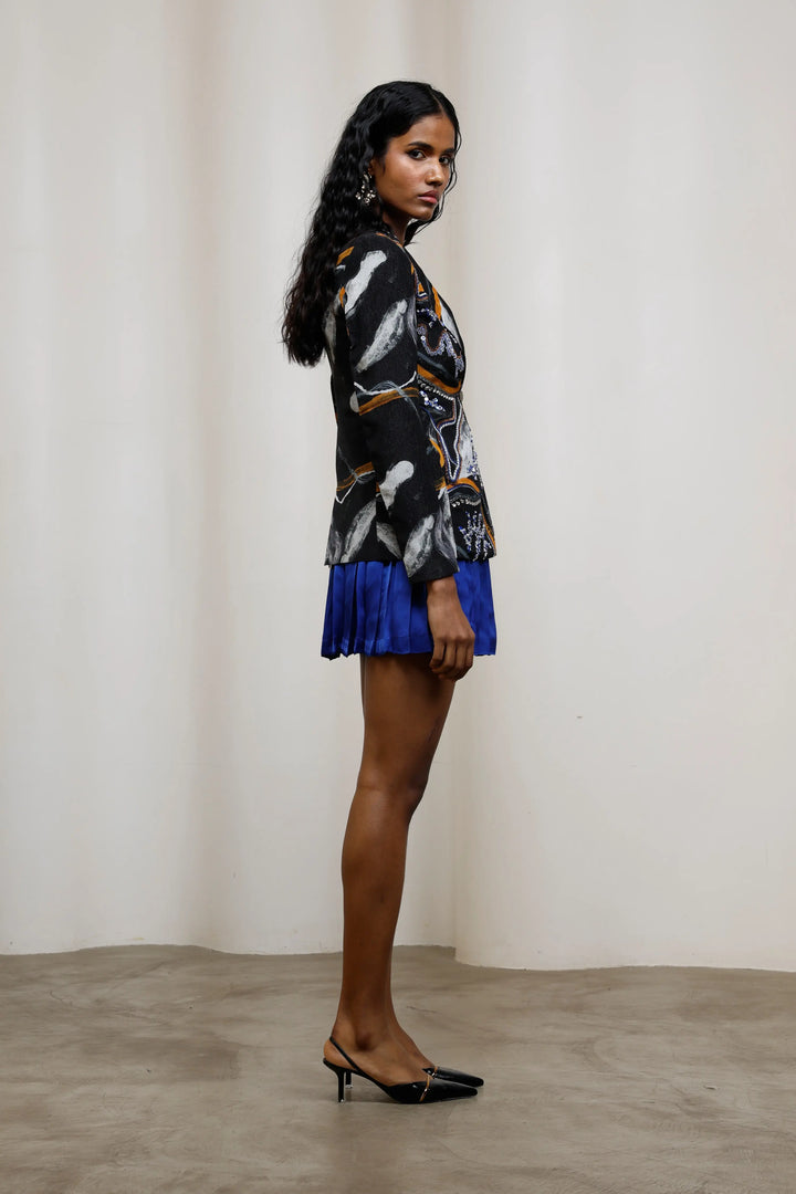 Iro Embroidered Blazer Set
