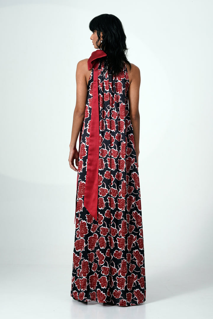 BOKA - BOW MAXI DRESS