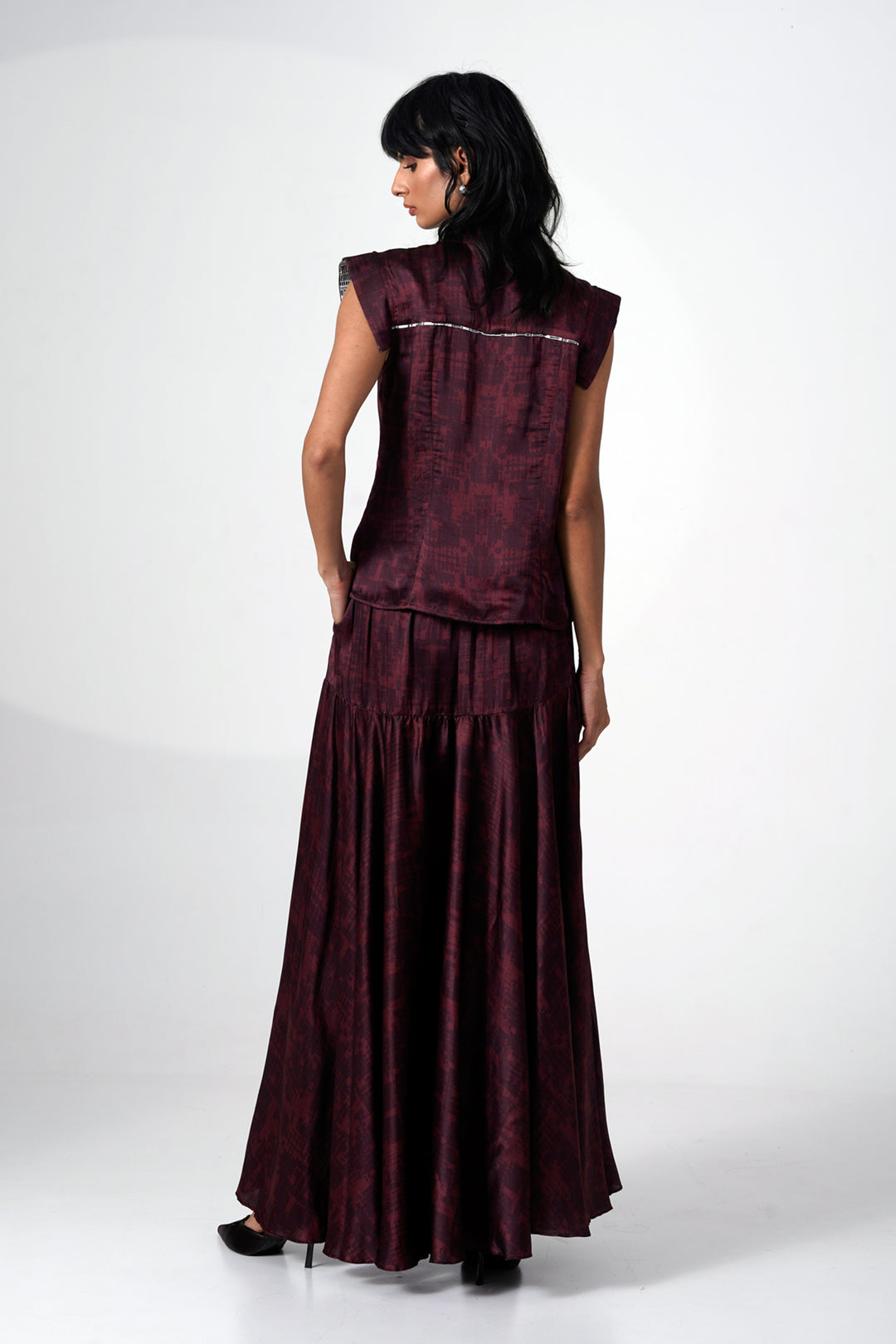 BRUNEI - WALTZING TOP & SKIRT SET