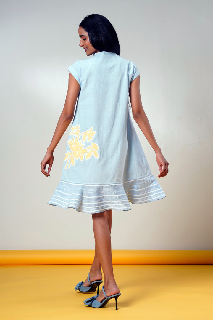 Wintel-soft-fern-short-dress