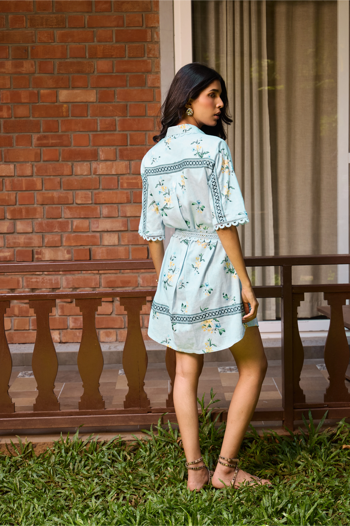 Ciel Floral Shirt Dress