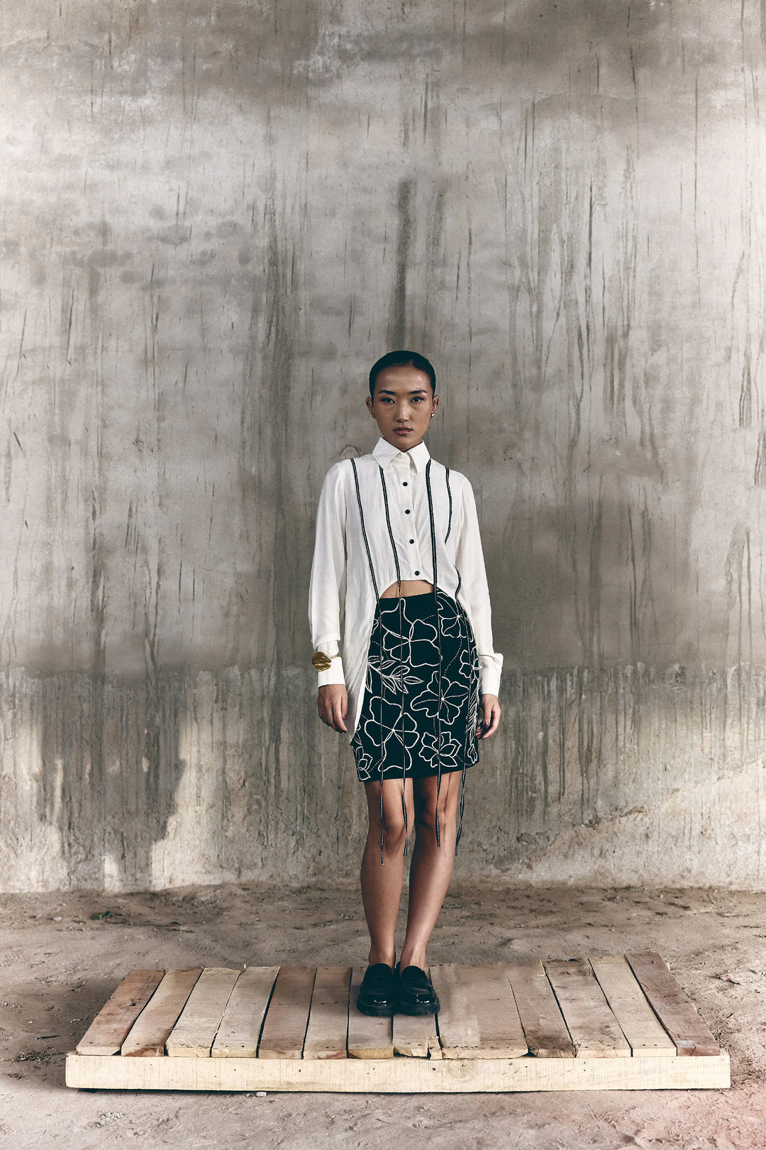 The Space Between - Canvas Skirt
