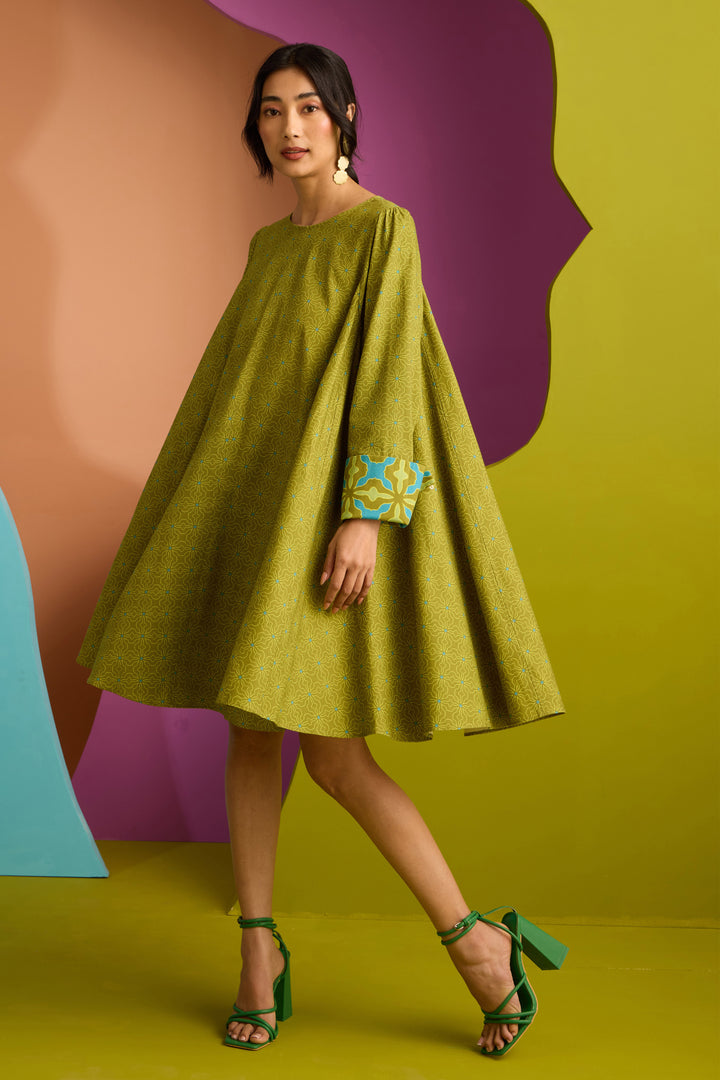 LUNA DRESS IN NEBULA