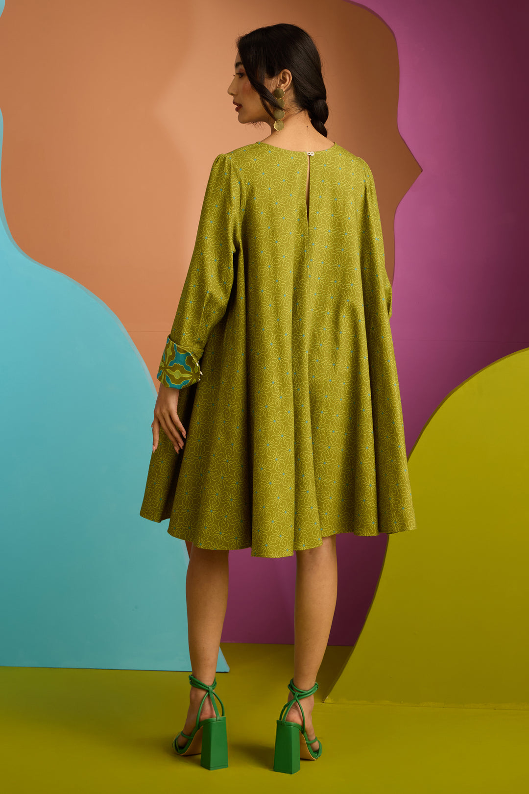 LUNA DRESS IN NEBULA