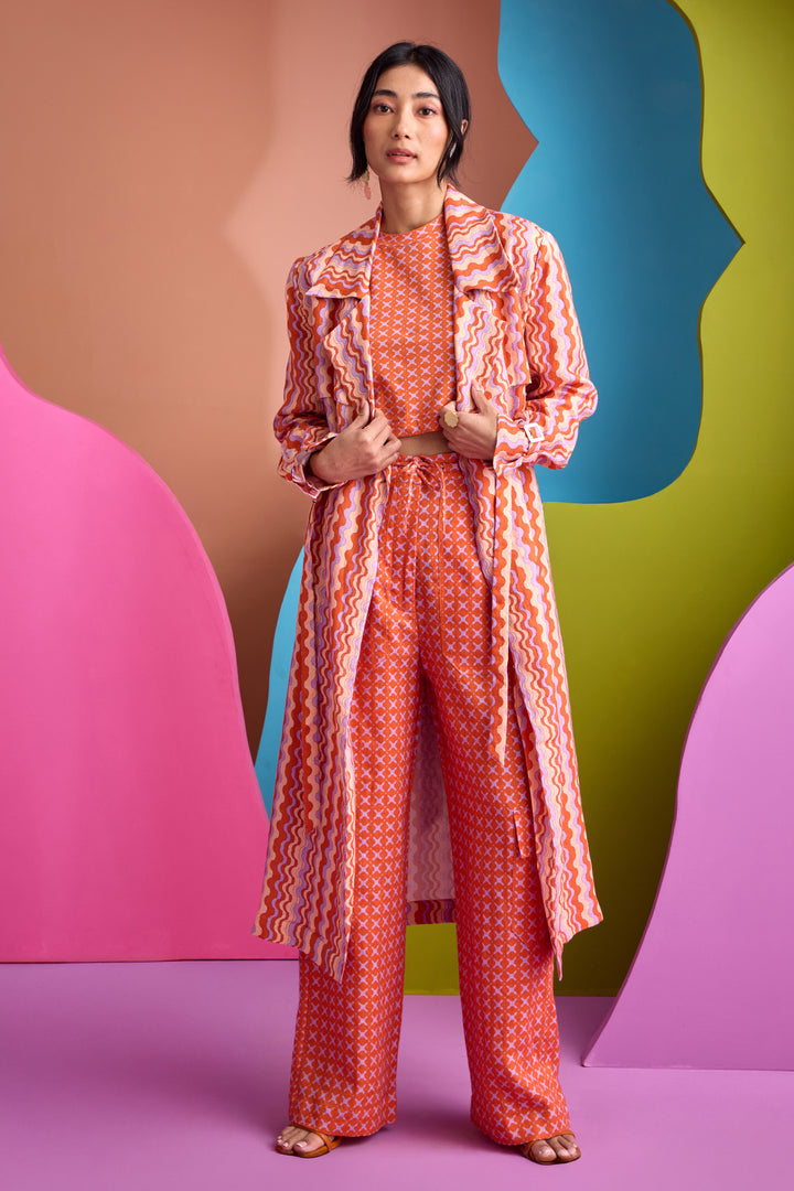 TRENCH COAT IN AURA