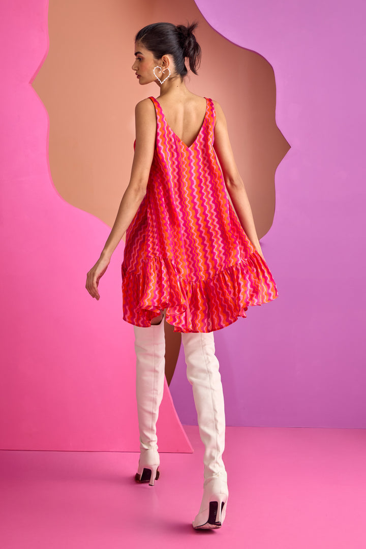SHORT SUMMER DRESS IN AURA