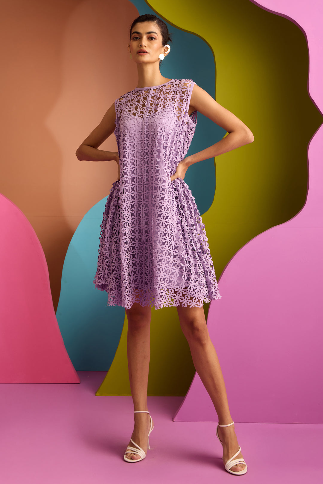 LUNA DRESS IN LUMINA