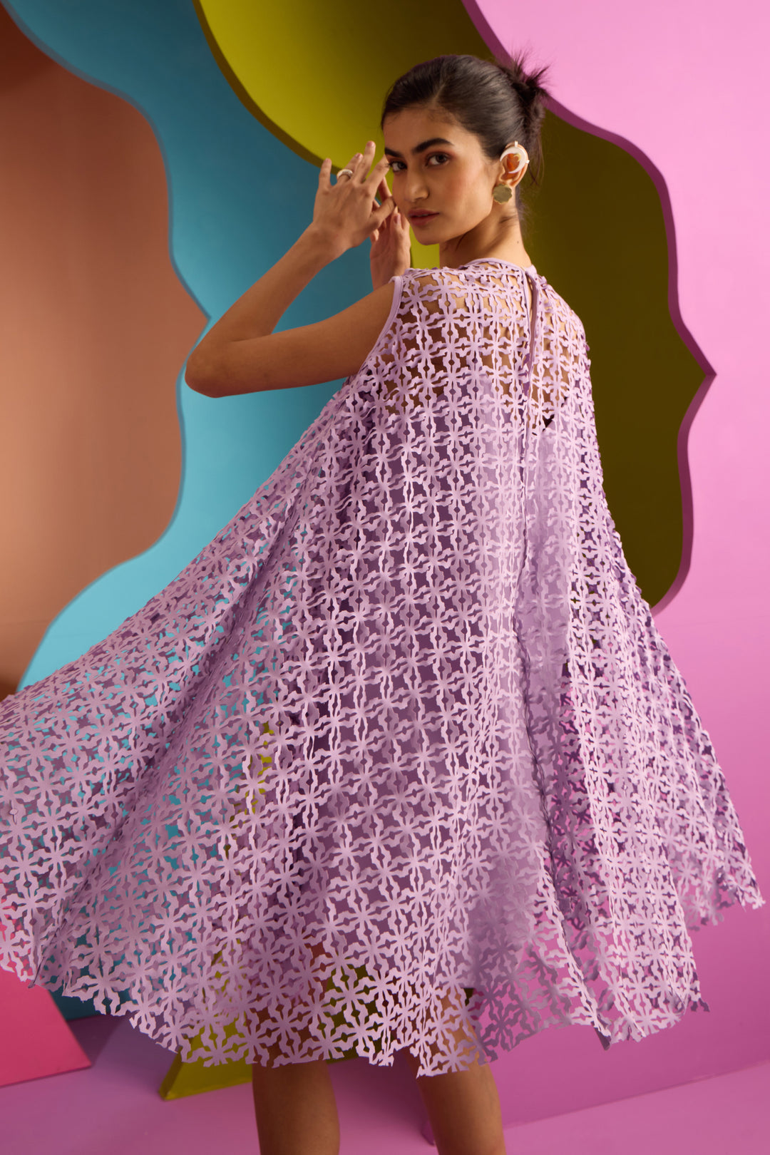 LUNA DRESS IN LUMINA