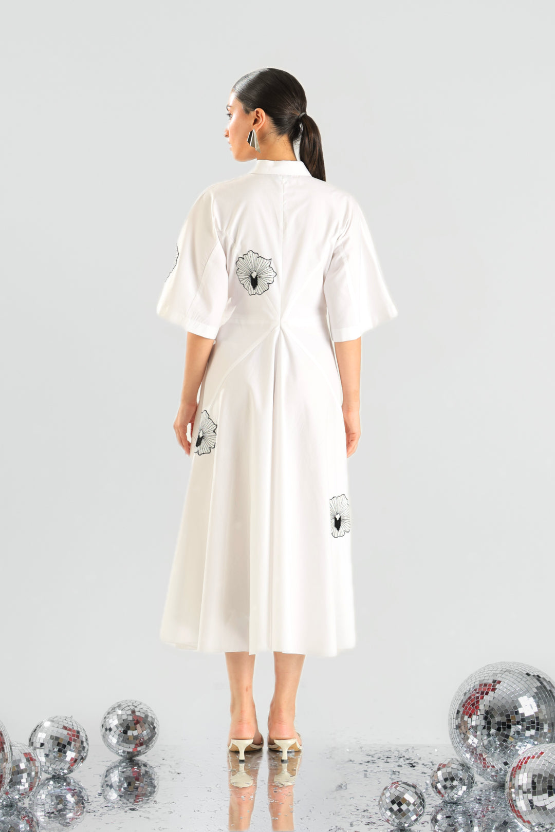 Diara  White Dress