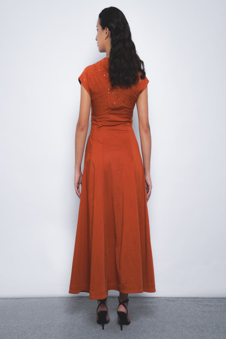 Brillo Flame Dress