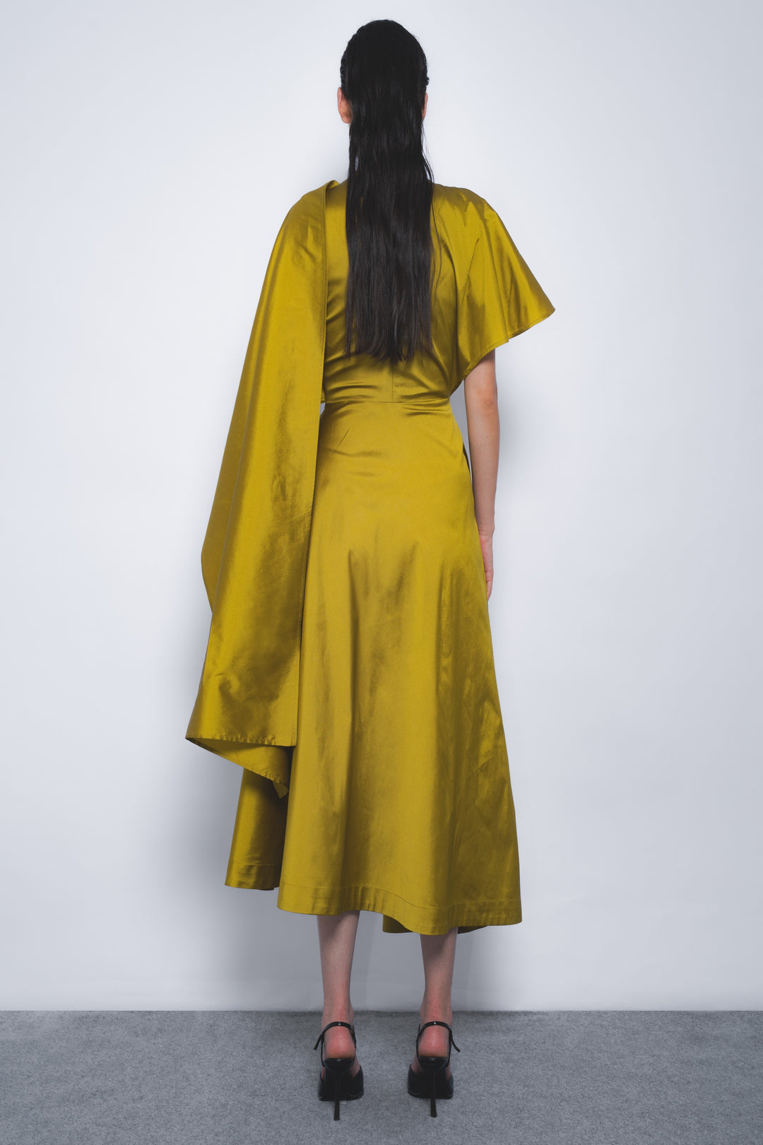 Velo Draped Dress
