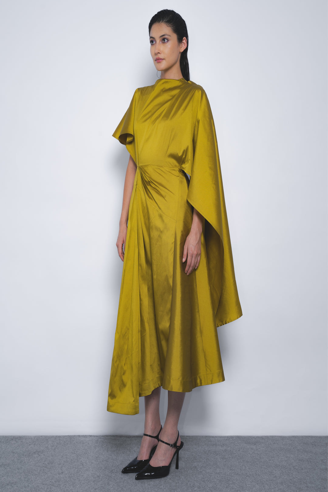 Velo Draped Dress
