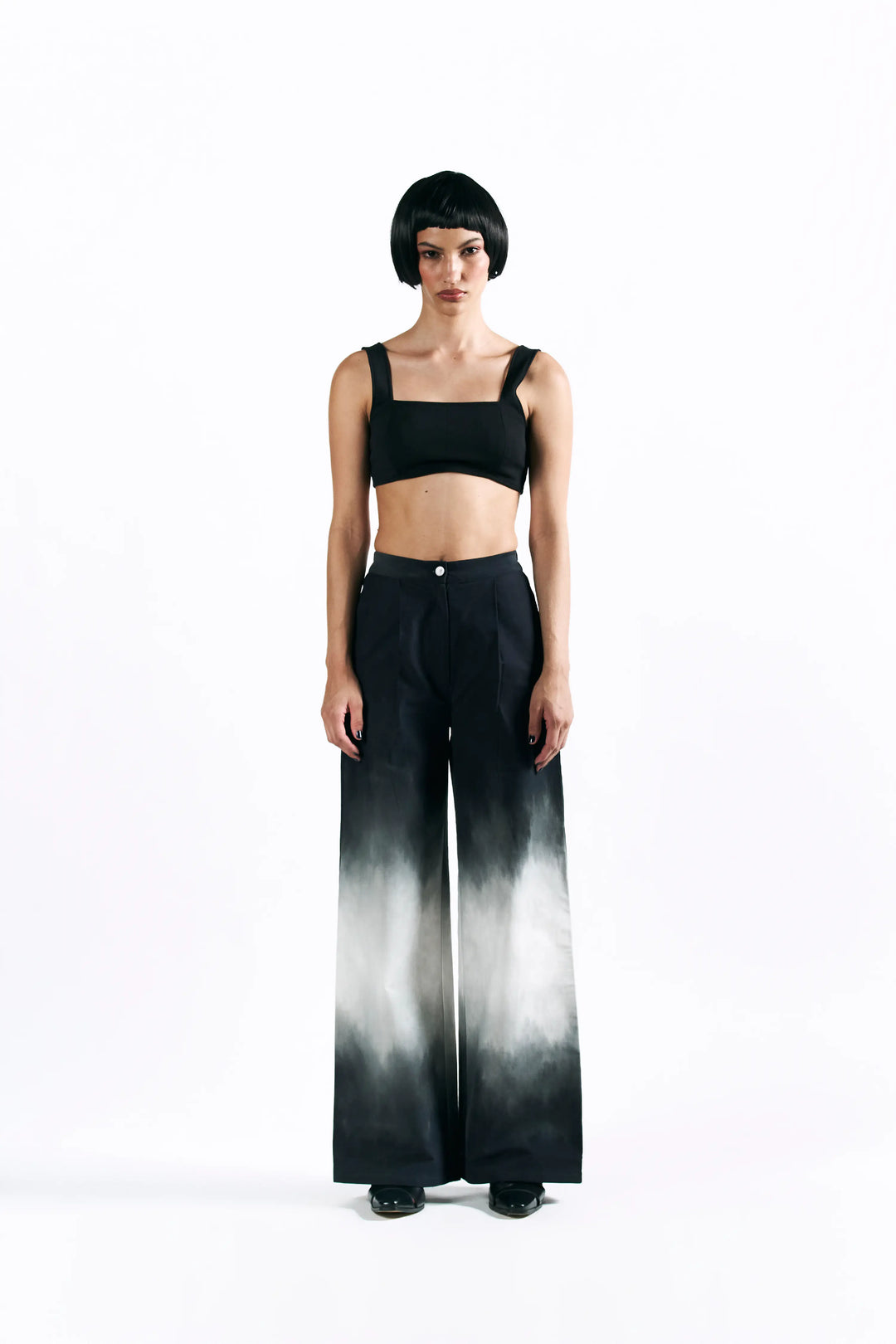 Midnight Wash Straight Trousers