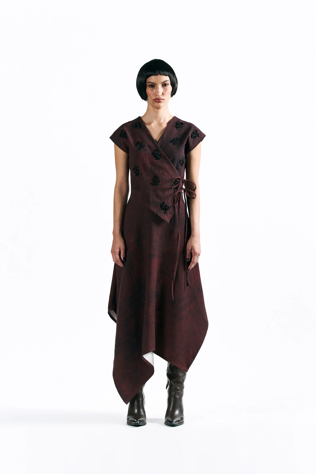 Merlot Muse Wrap Top