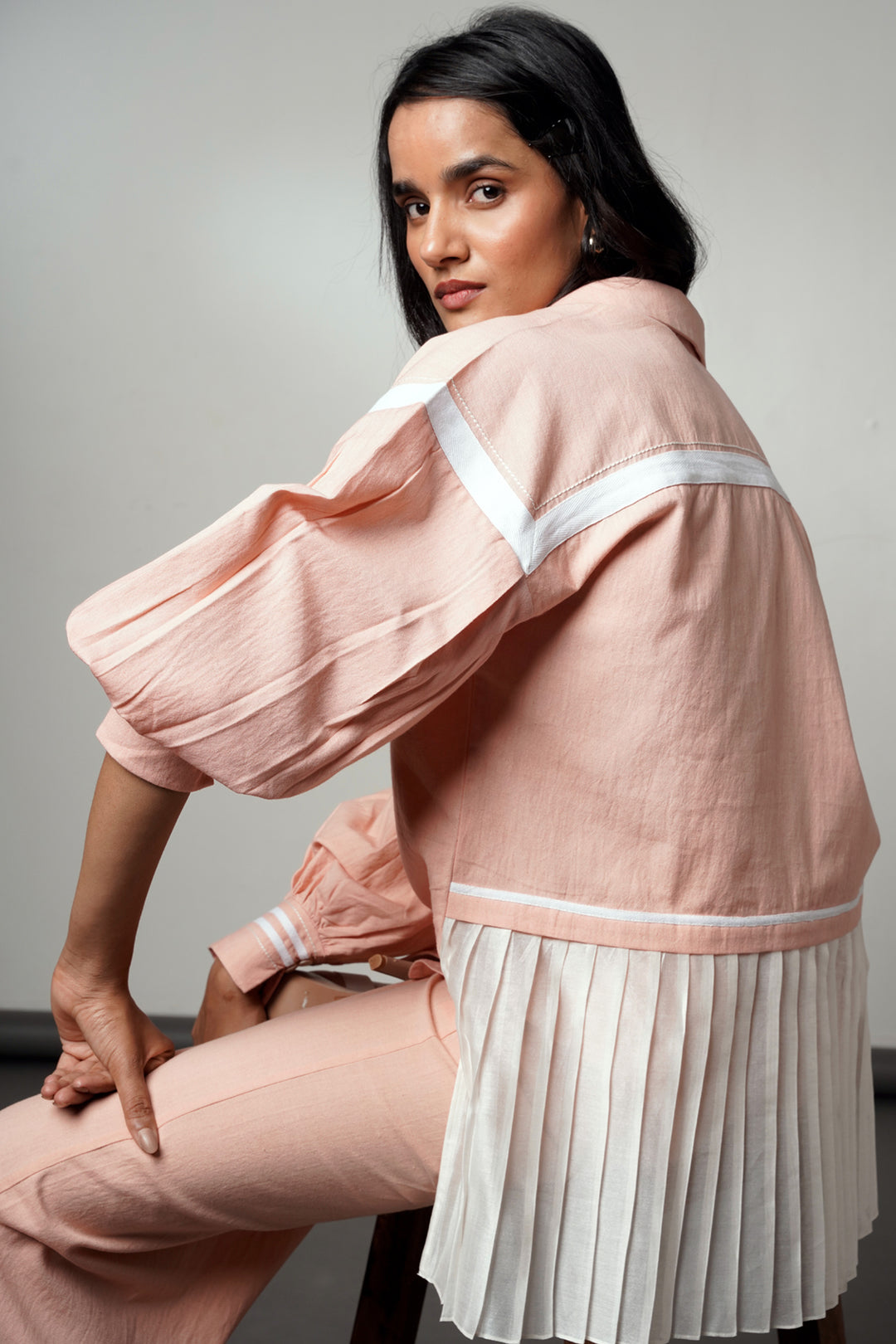 Bellona Set - The Fluted Shirt + Pants