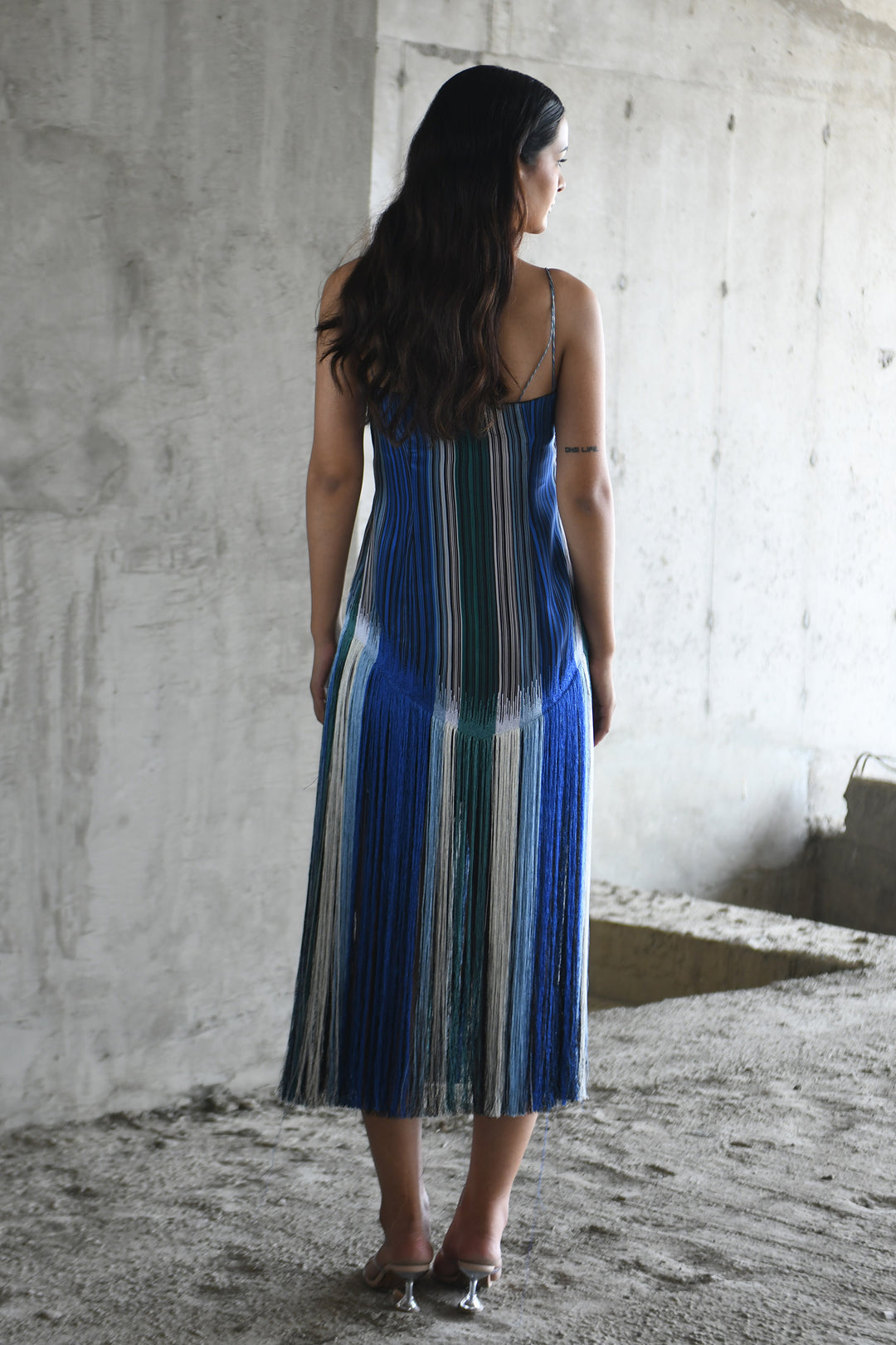 SAVONA FRINGE DRESS