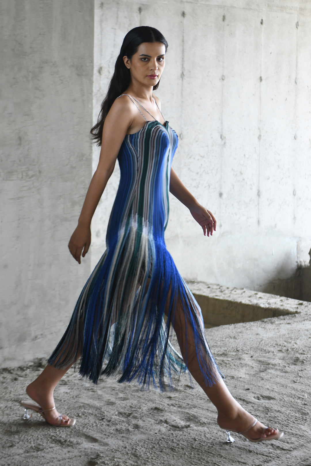SAVONA FRINGE DRESS