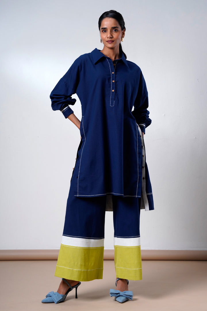 Taj-serene-ice-top-olive-pants