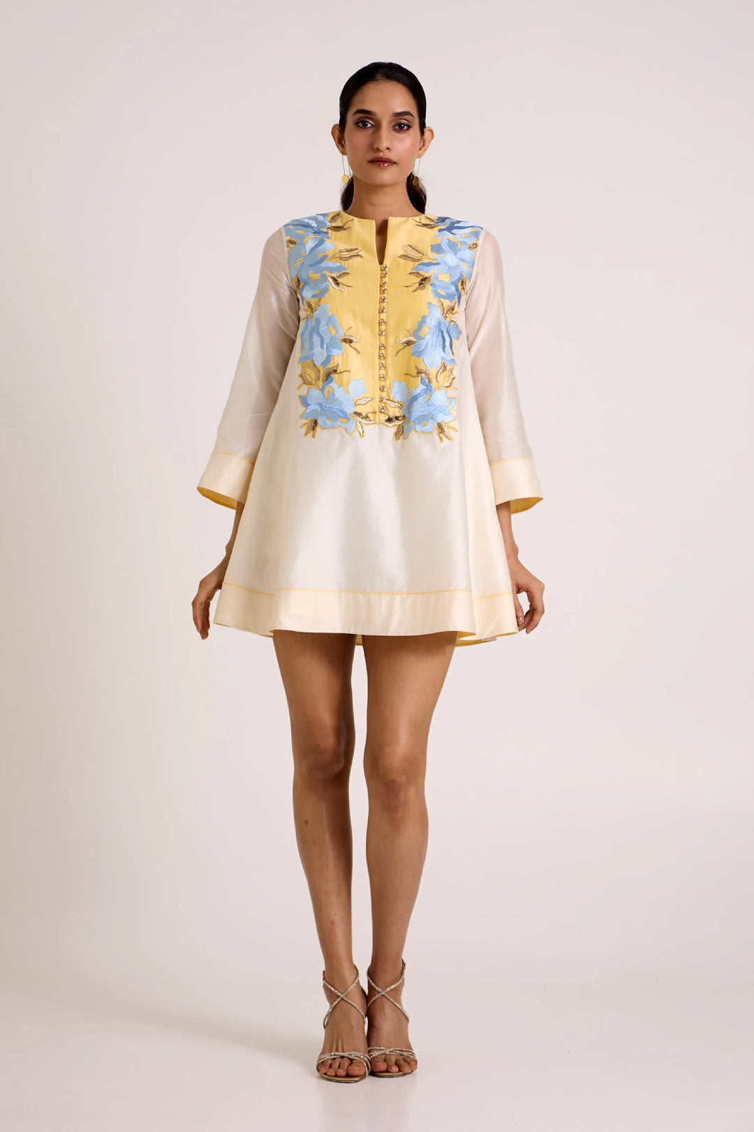 Ivory Cory - Victorian Panelled Short Dress
