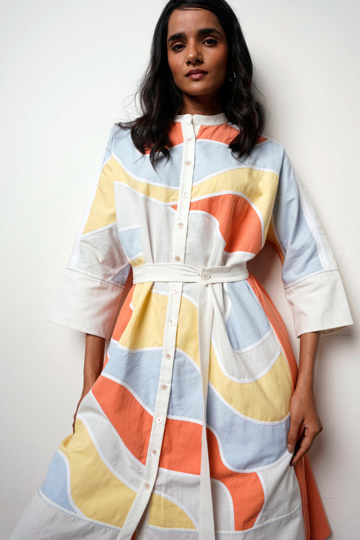 Morado-brushstroke-midi-dress