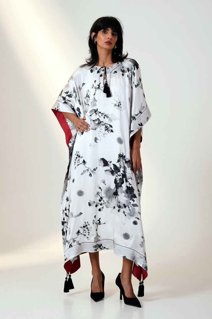 RUSTAQ - FLOWY KAFTAN SLIP